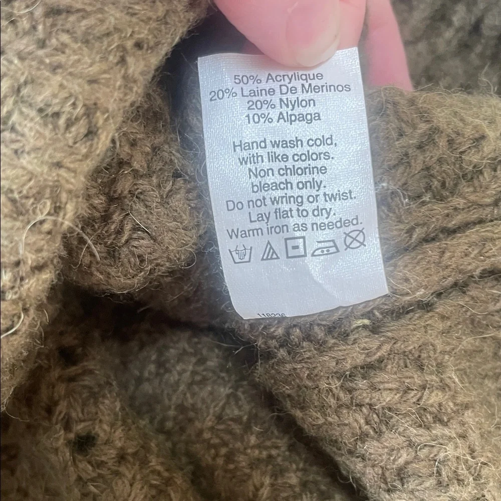 Madewell Olive Crew Neck Sweater - Picture 5 of 7